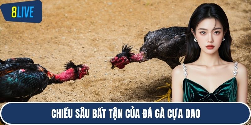 Chiều sâu bất tận của đá gà cựa dao