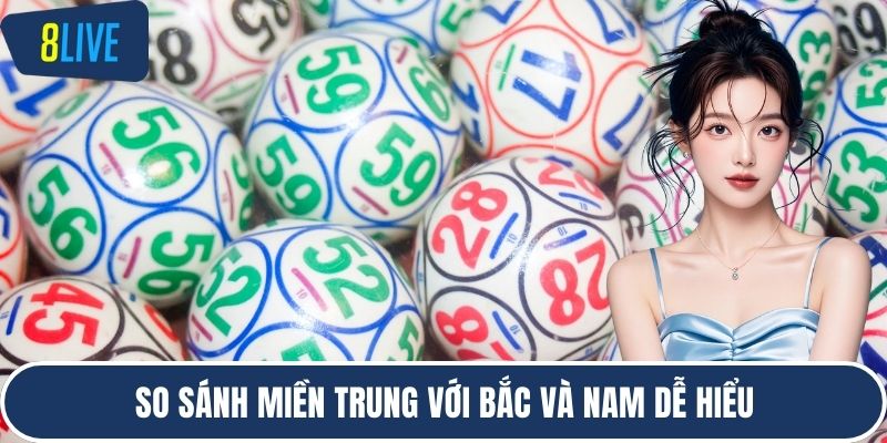 So sánh miền Trung với Bắc và Nam dễ hiểu